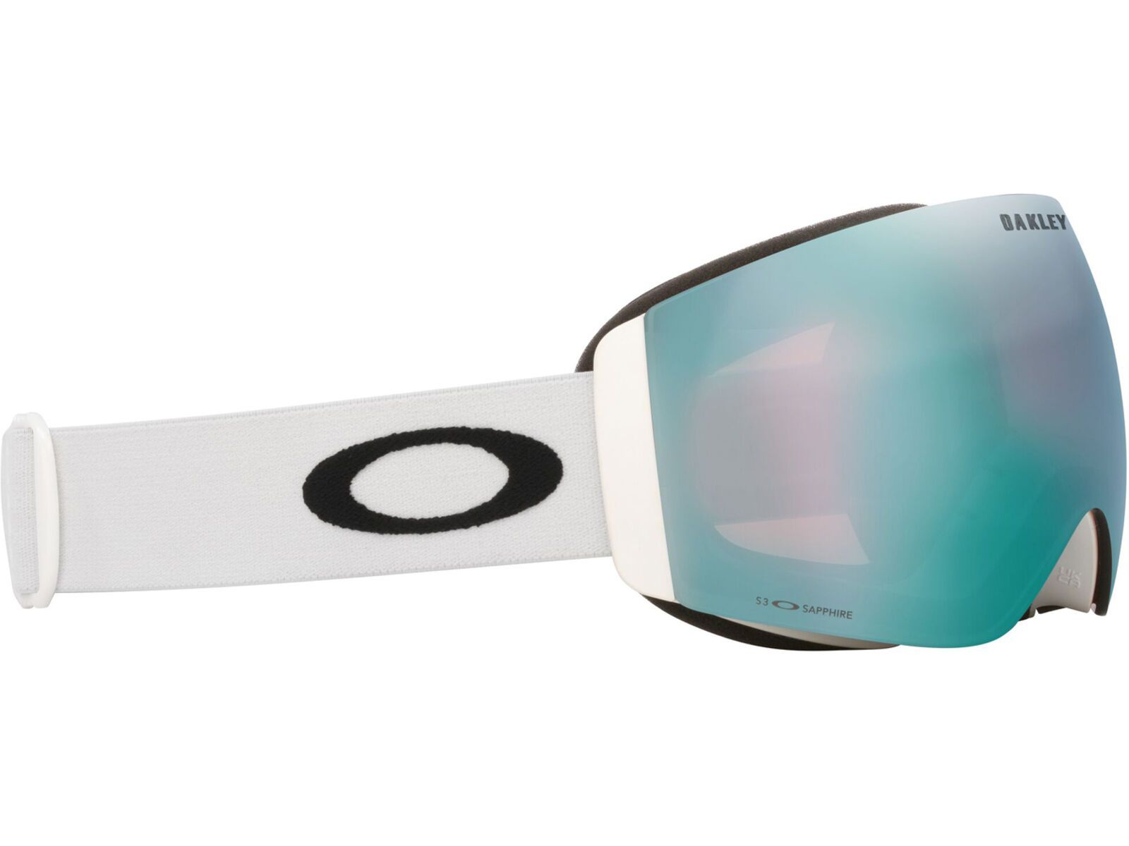 Oakley Flight Deck Pro M, Prizm Snow Sapphire Iridium & Sage Gold / matte white | Bild 12