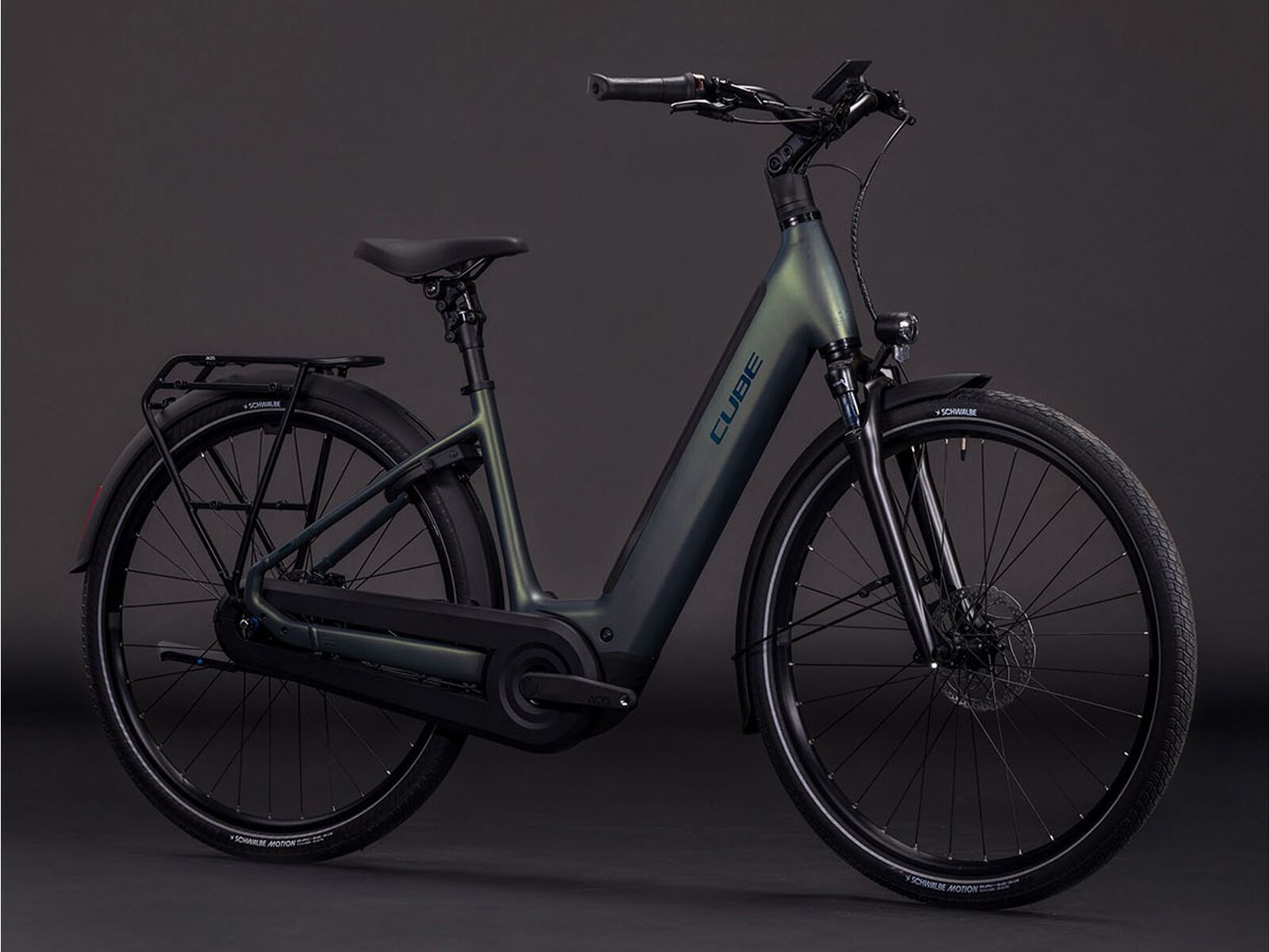 Cube Supreme Hybrid Comfort EXC 600 RT Easy Entry 26, sagebrushgreen´n´prism | Bild 2