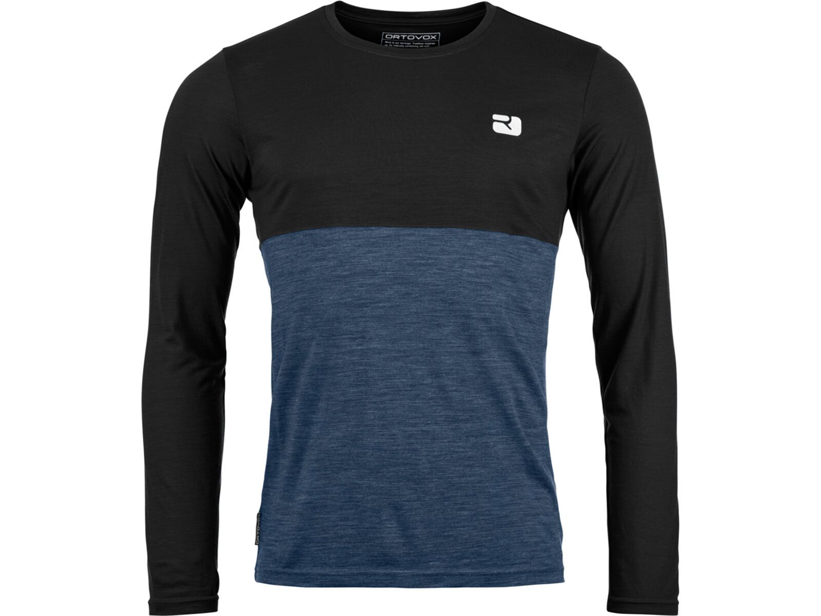 Ortovox 150 Merino Cool Logo LS M, black raven | Bild 1