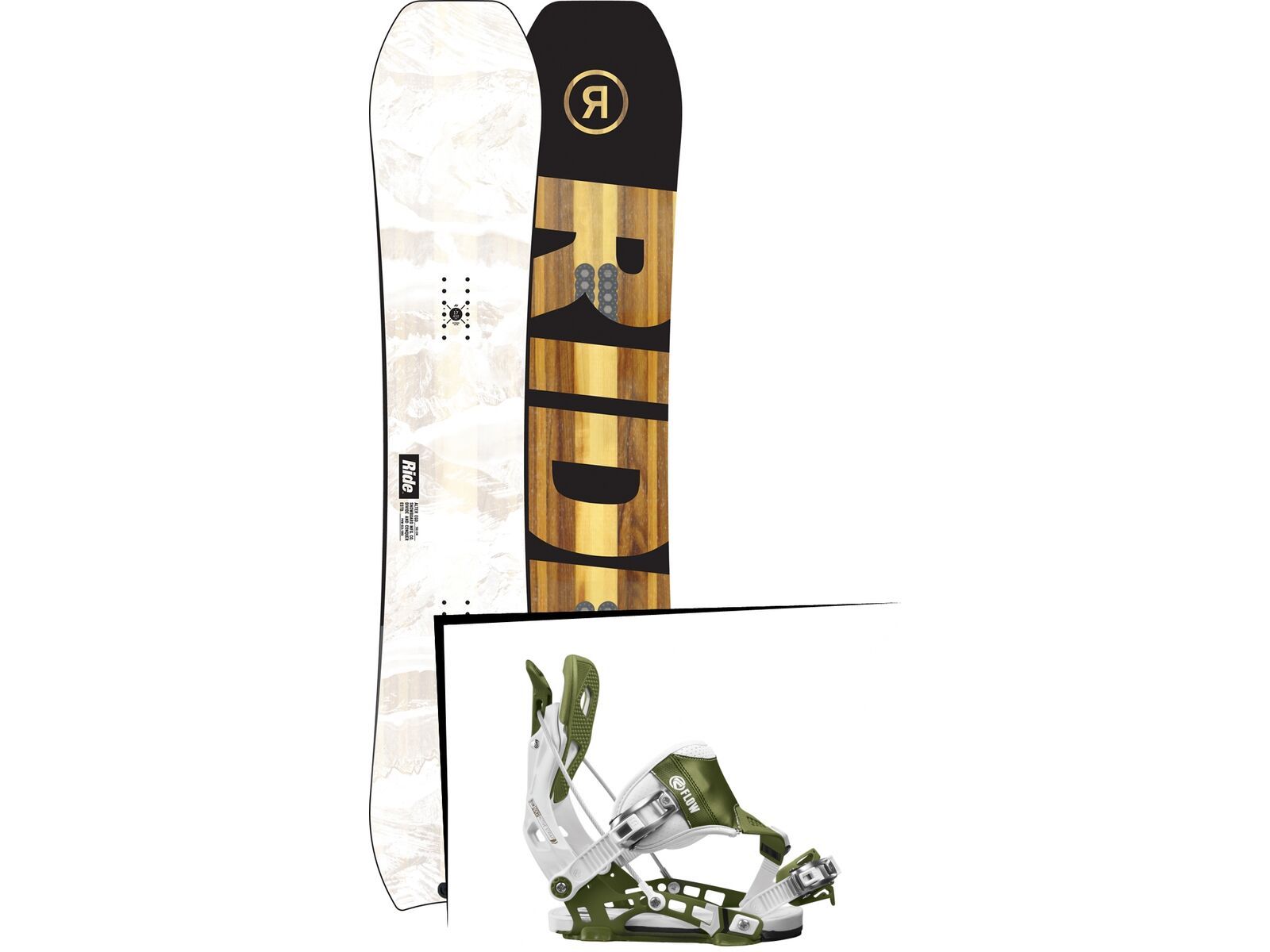 Set: Ride Alter Ego 2017 + Flow NX2 Hybrid (1718339S) | Bild 1