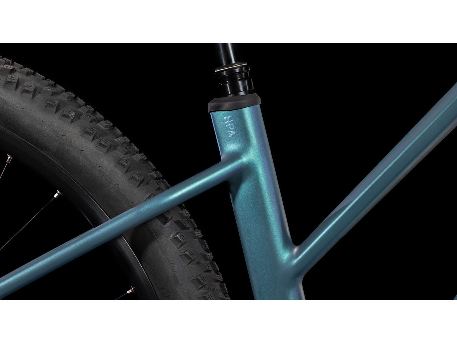 Cube Reaction Hybrid Pro 600 Trapeze 27.5, smaragdgrey´n´prism | Bild 5