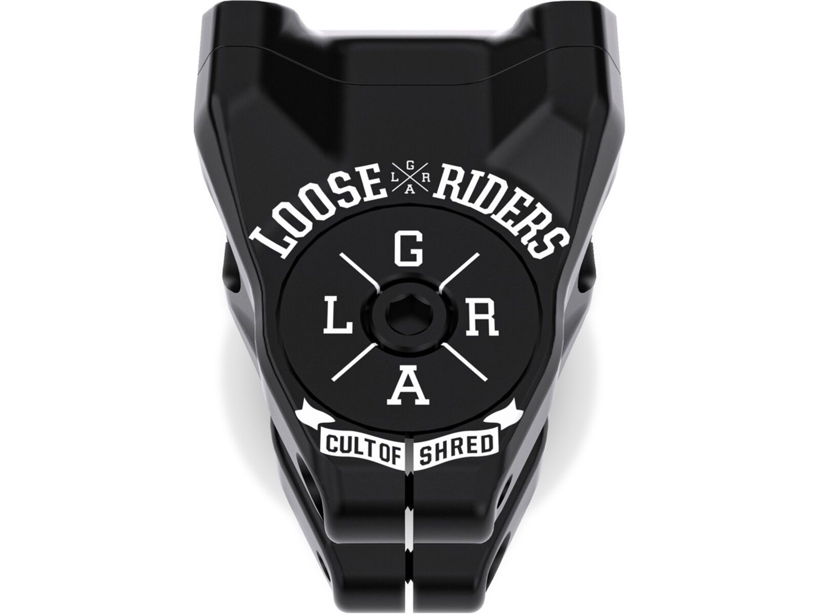 Loose Riders Renegade Stem X-Logo White, black | Bild 2