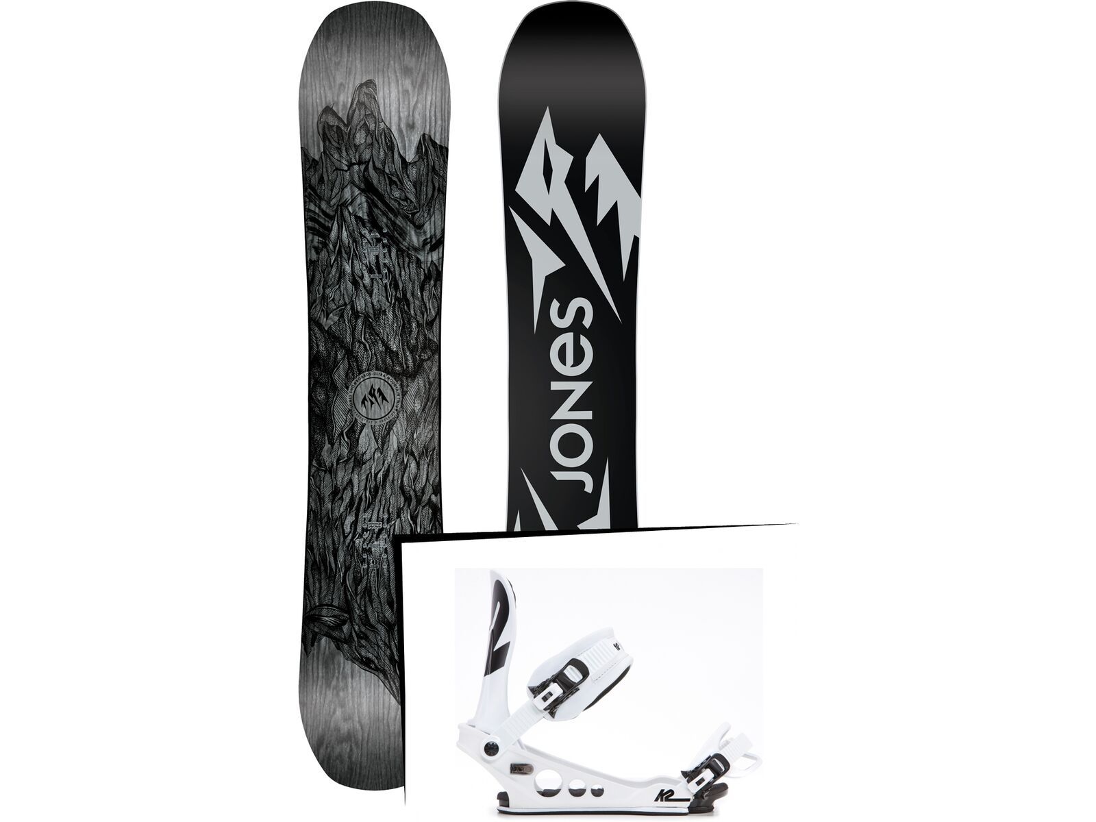 Set: Jones Ultra Mountain Twin 2019 + K2 Lien AT (1919510S) | Bild 1