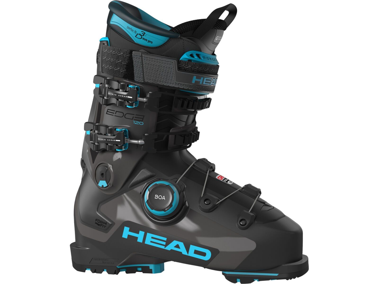 Head Edge 120 HV GW BOA, anthracite-speedblue | Bild 1
