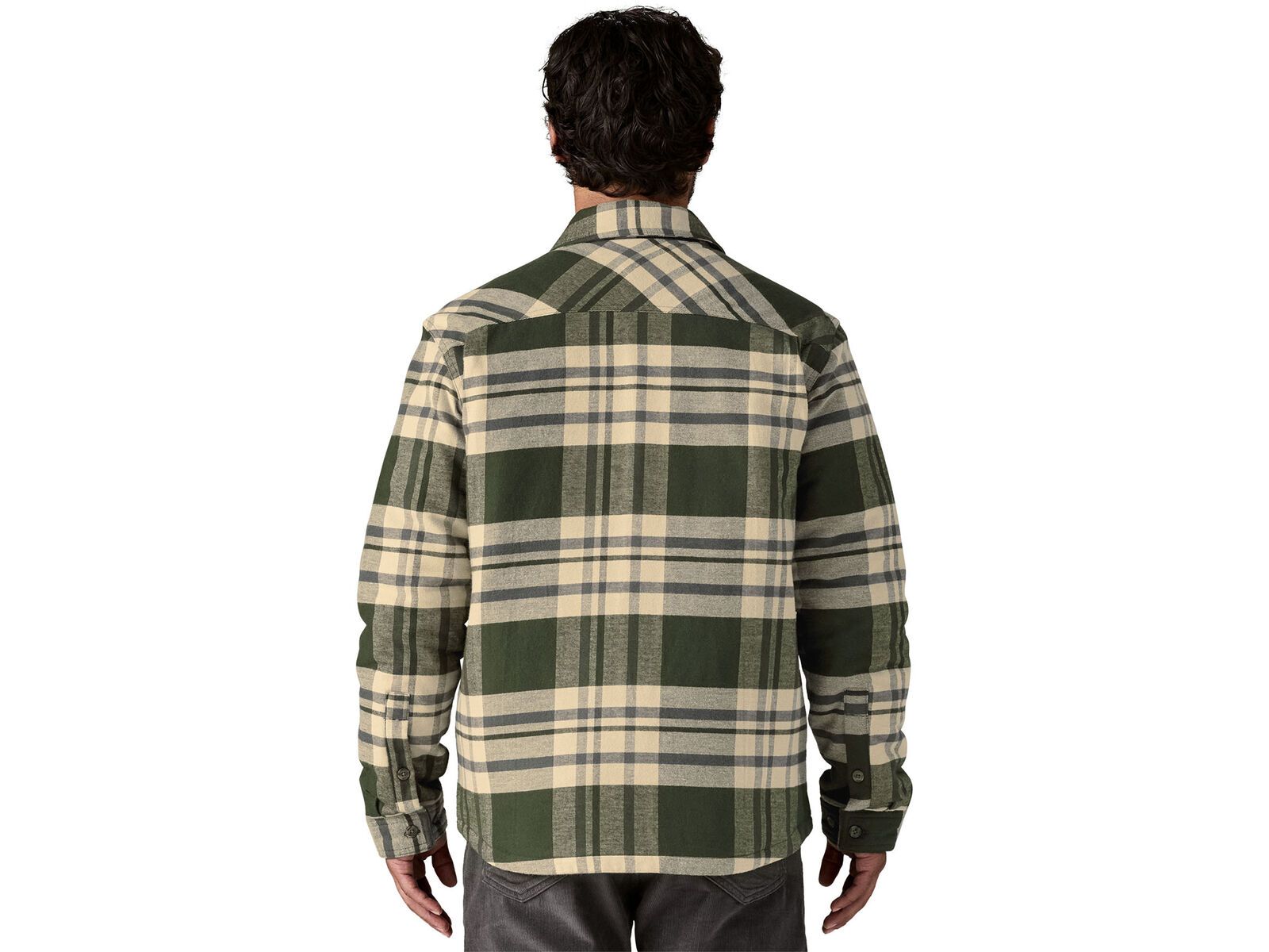 Patagonia Men's Lightweight Insulated Fjord Flannel Shirt Ashore, old growth green | Bild 3