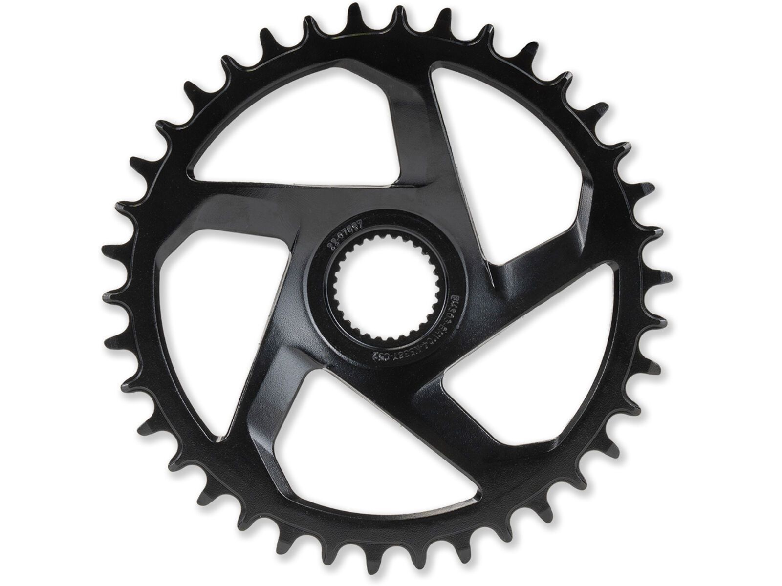 Cube Acid Kettenblatt Hybrid HPS – 55 mm Kettenlinie BDU38/34, black | Bild 3