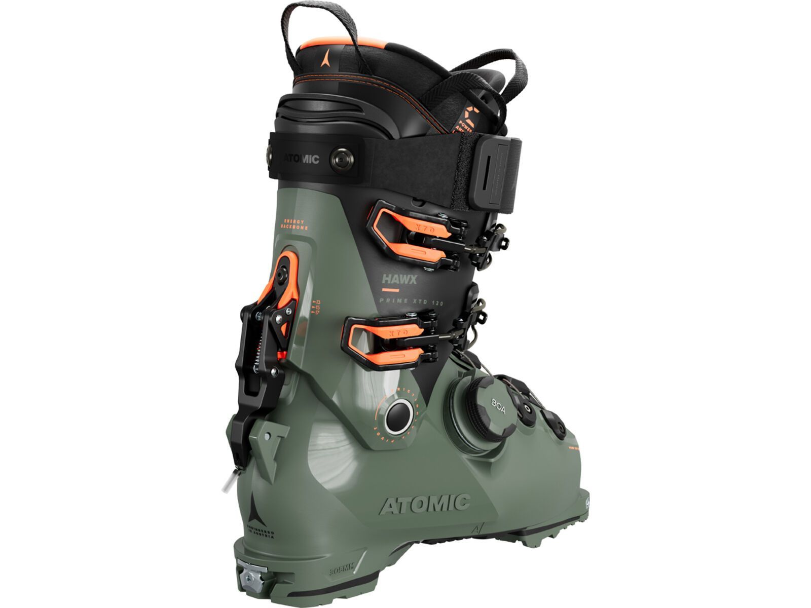 Atomic Hawx Prime XTD 120 BOA, army green/orange | Bild 2