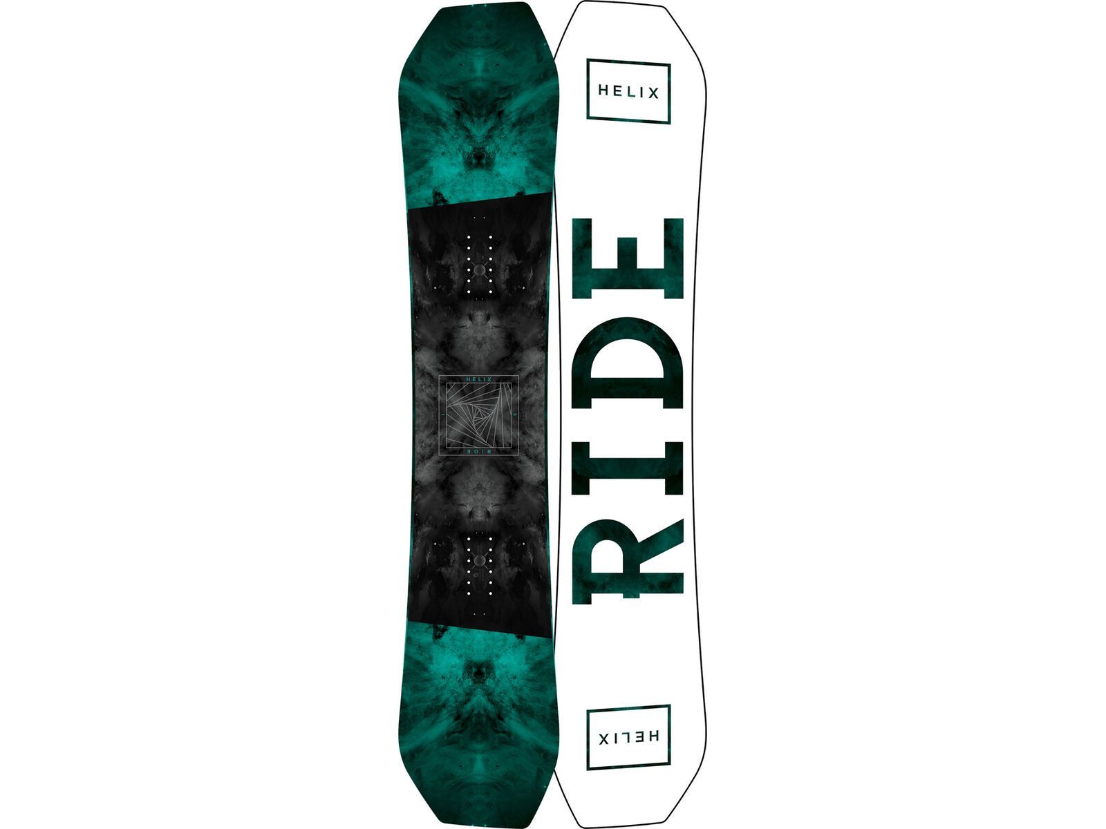 Set: Ride Helix 2017 + K2 Cinch CTX 2017, black - Snowboardset | Bild 2