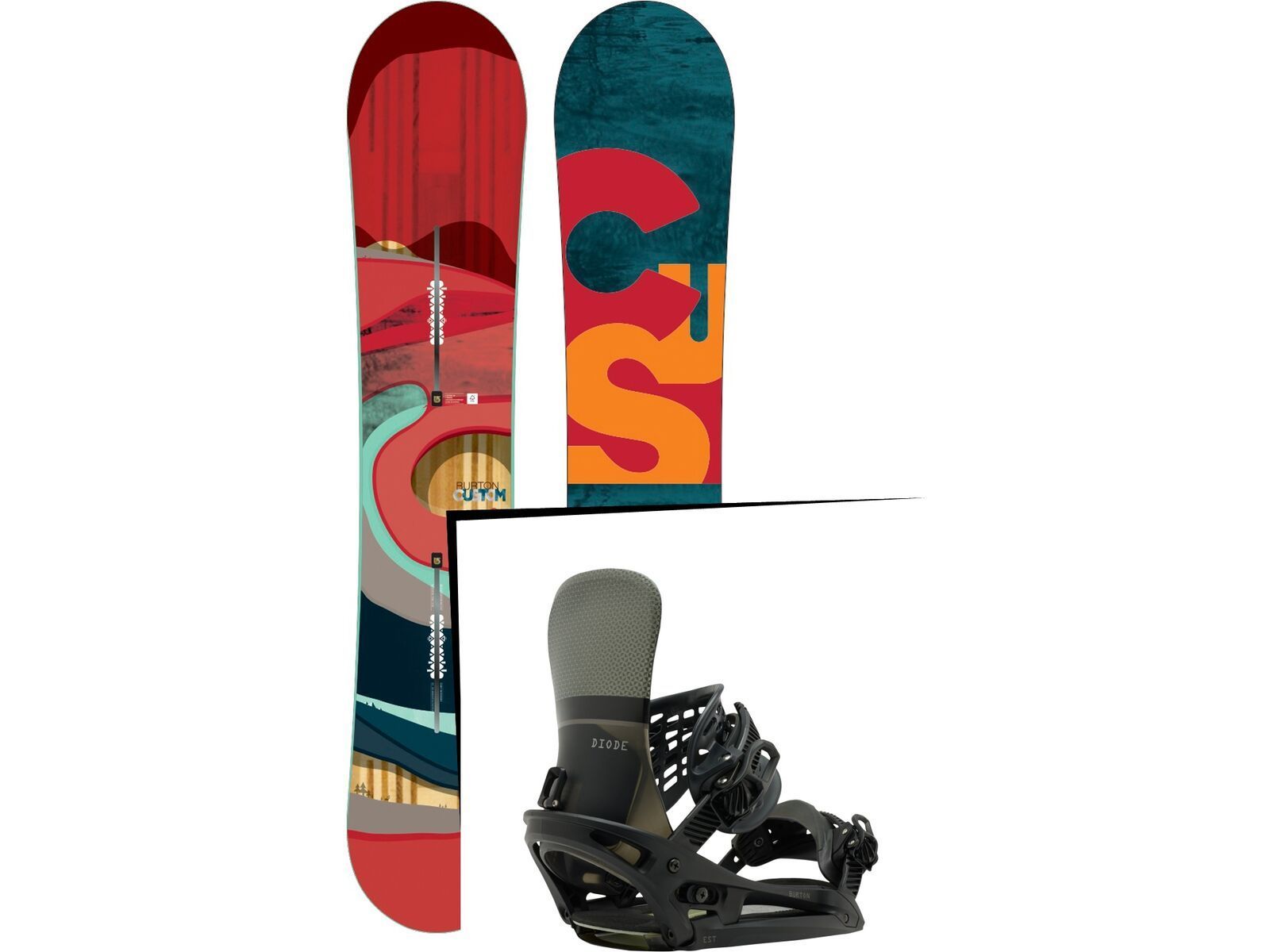 Burton Set: Custom 2016 + Burton Diode EST | Bild 1
