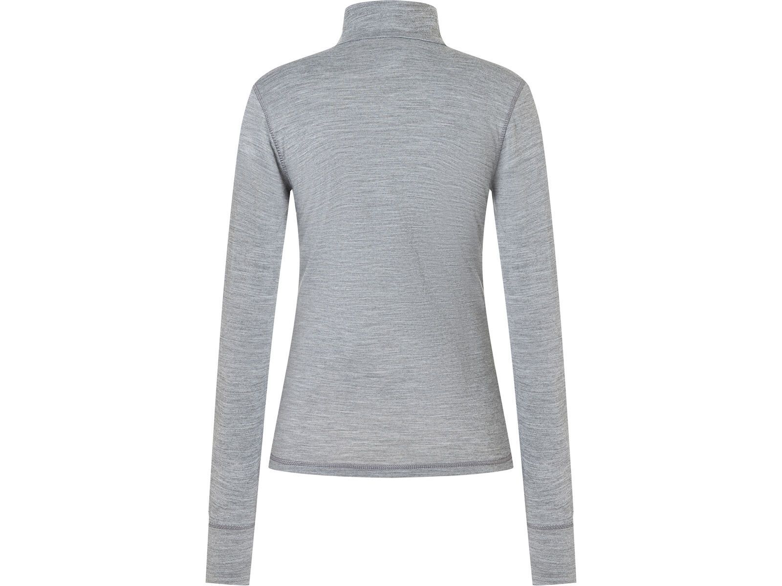 super.natural W Tundra175 Zip 1/4, cashmere grey melange | Bild 2