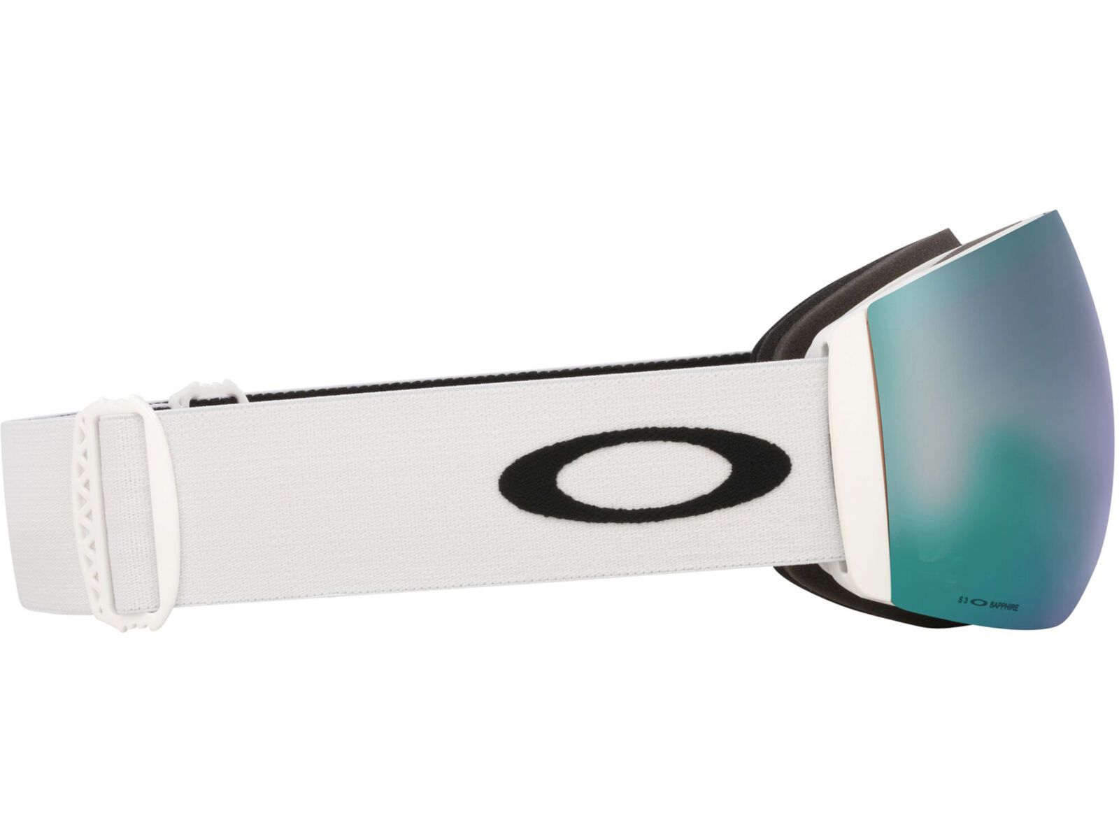Oakley Flight Deck Pro L, Prizm Snow Sapphire Iridium & Sage Gold / matte white | Bild 11