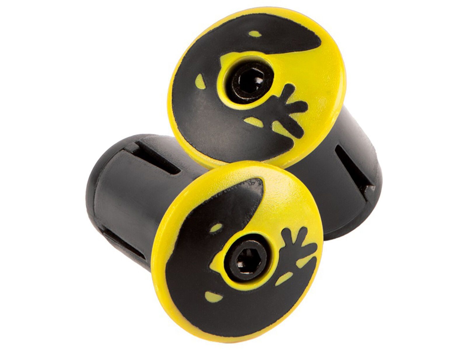 Lizard Skins Road Bar End Plugs, viper yellow | Bild 1