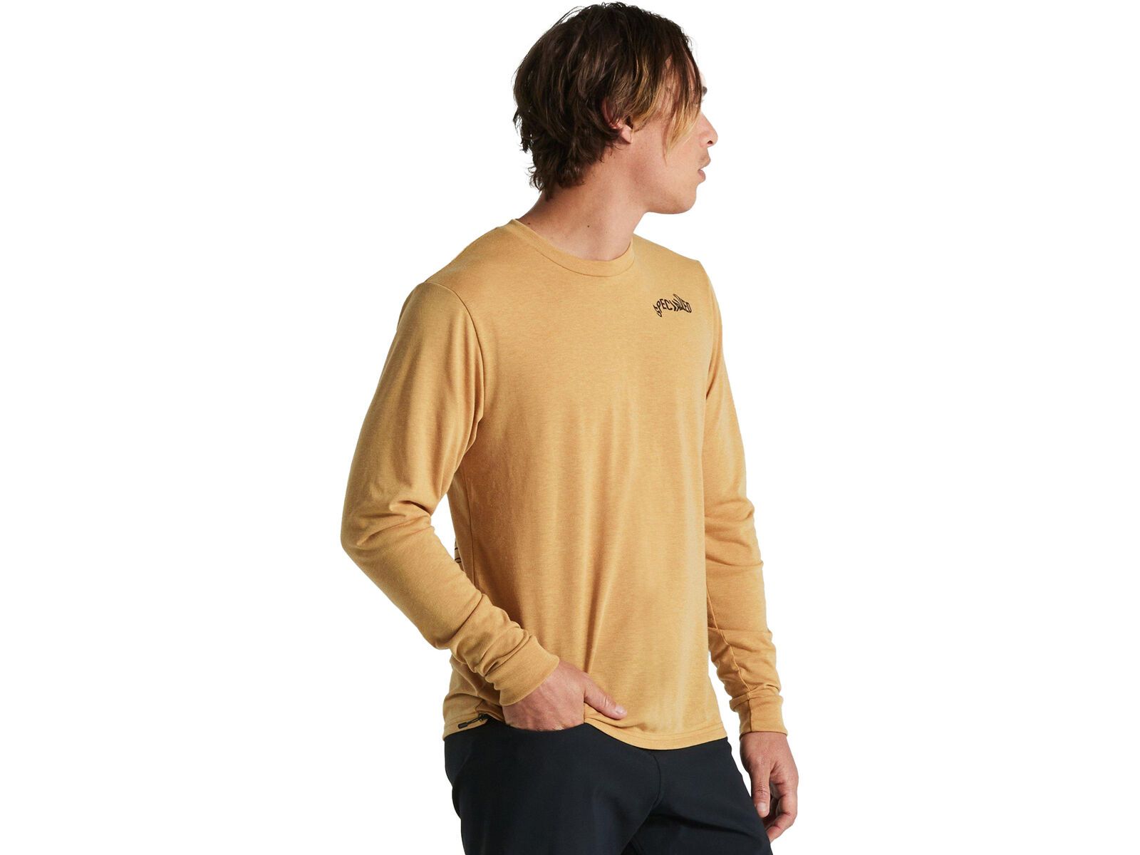 Specialized Warped Long Sleeve Tee, harvest gold | Bild 2