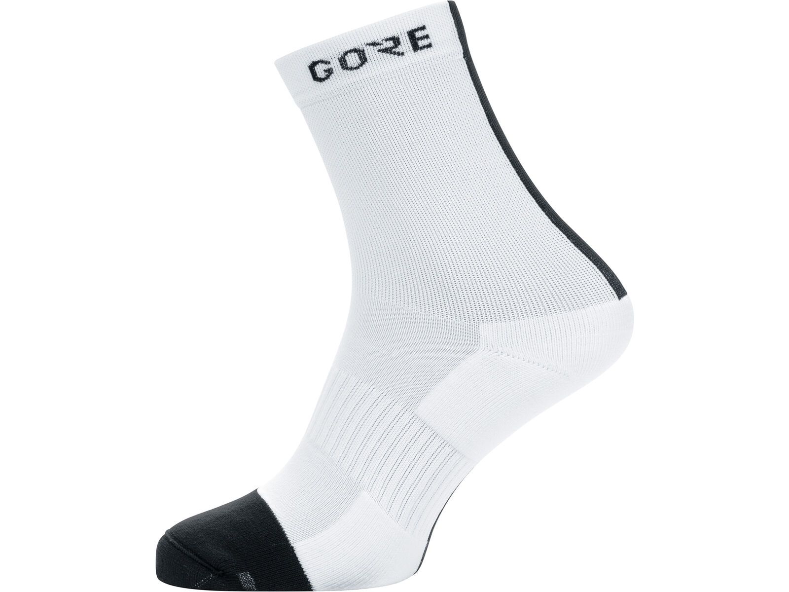 Gore Wear M Socken mittellang, white/black | Bild 1