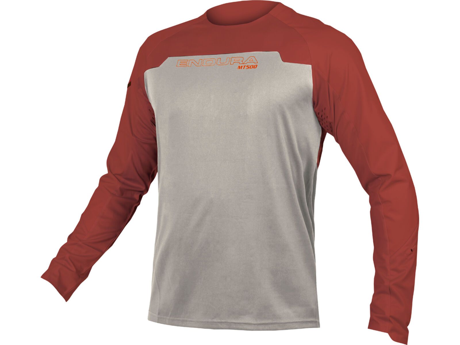 Endura MT500 Burner Trikot (Langarm), ziegelrote | Bild 1