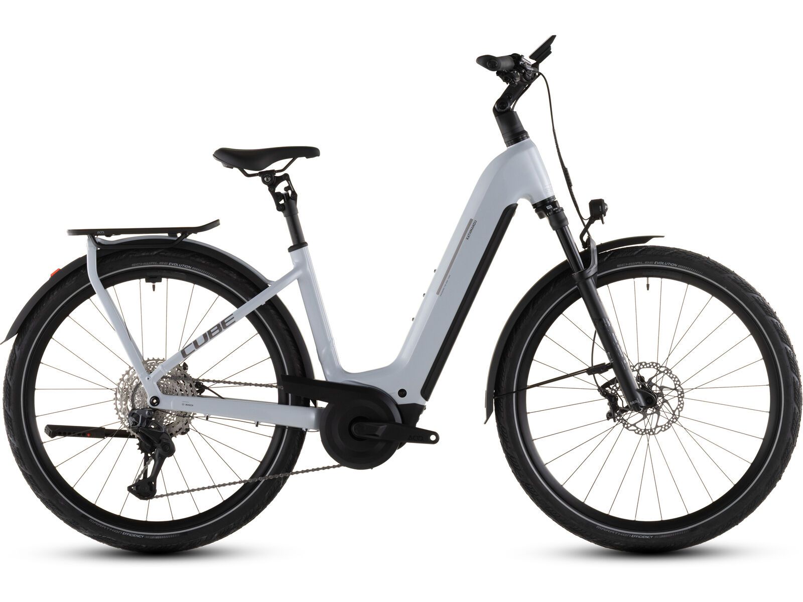 Cube Kathmandu Hybrid SLX 800 Easy Entry, foggrey´n´grey | Bild 1