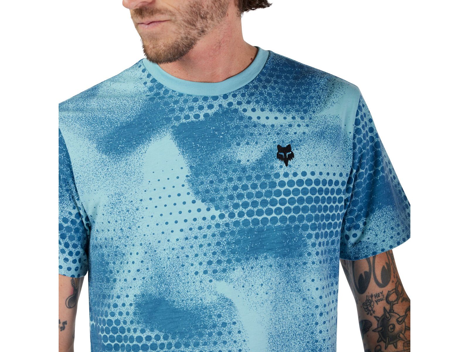 Fox AOP SS Tech Tee, vintage wash | Bild 3
