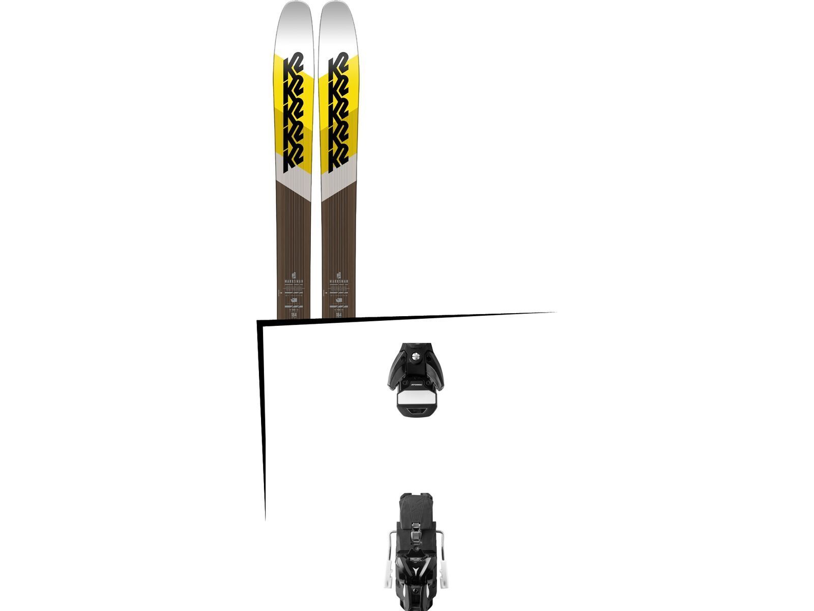 Set: K2 SKI Marksman 2018 + Atomic STH 13 WTR black/gun metal | Bild 1