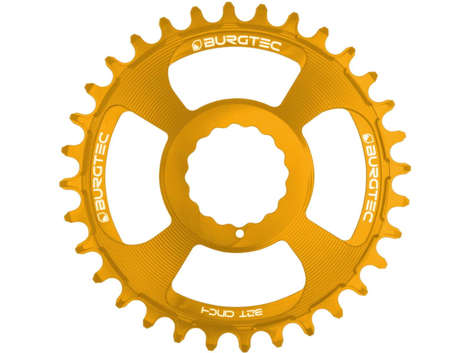 Burgtec Cinch Thick Thin Chainring, bullion gold | Bild 1