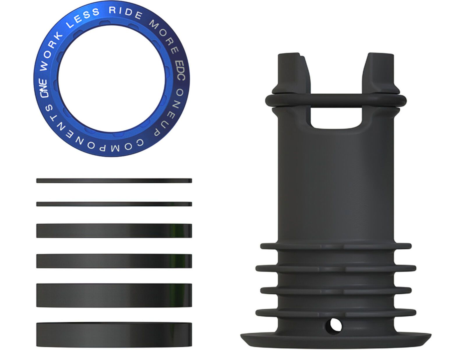 OneUp Components EDC Threaded Top Cap, dark blue | Bild 1