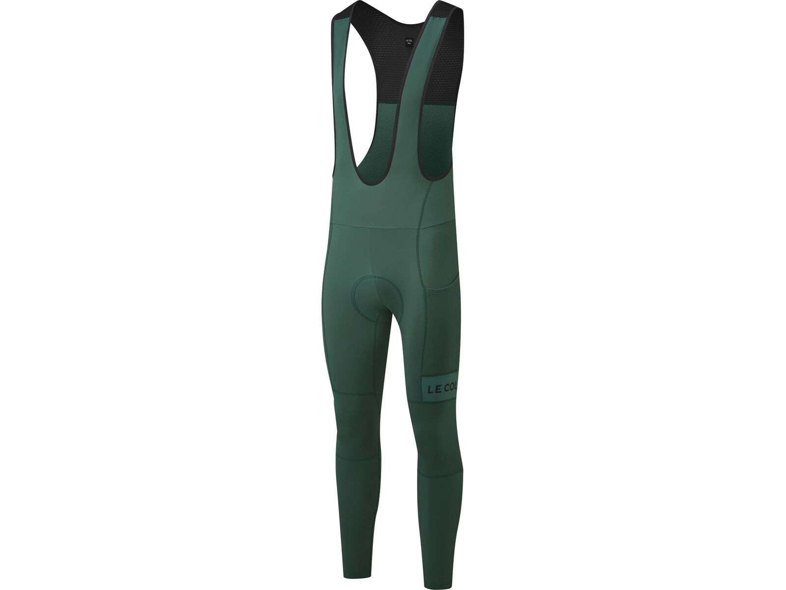 Le Col Sport Cargo Bib Tights, forest green/black | Bild 3