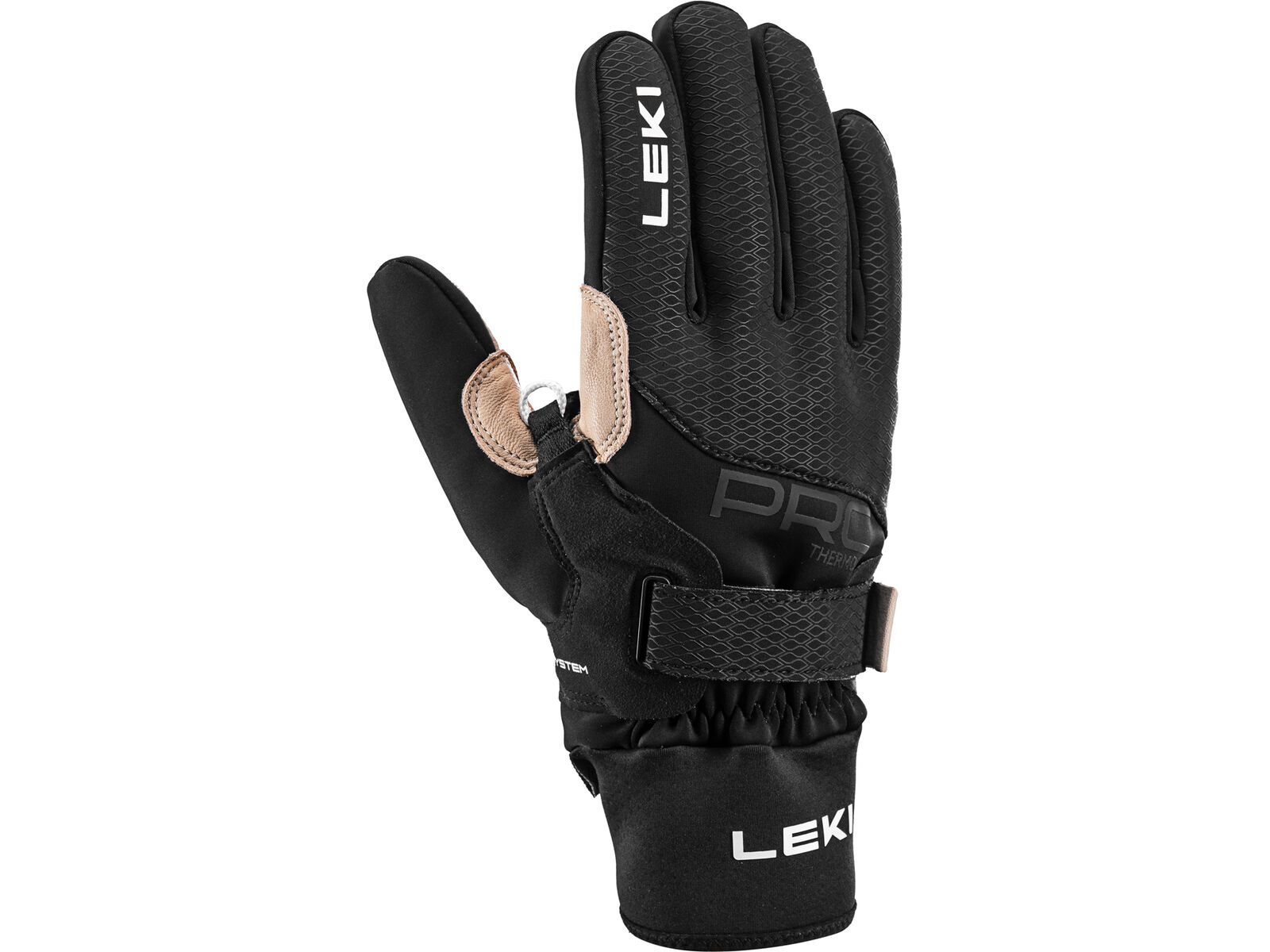 Leki PRC Premium ThermoPlus Shark, black-sand | Bild 2