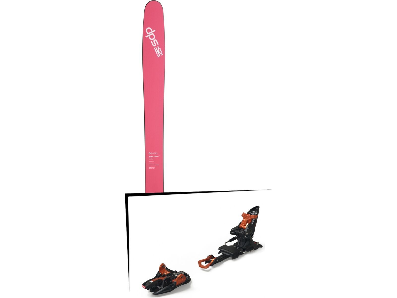 Set: DPS Skis Yvette 112 RP2 2017 + Marker Kingpin 13 (2319336) | Bild 1