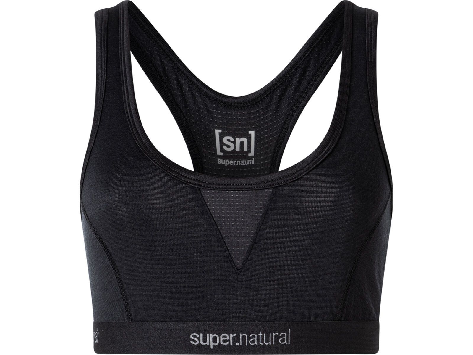 super.natural W Tundra220 Semplice Bra, jet black | Bild 1