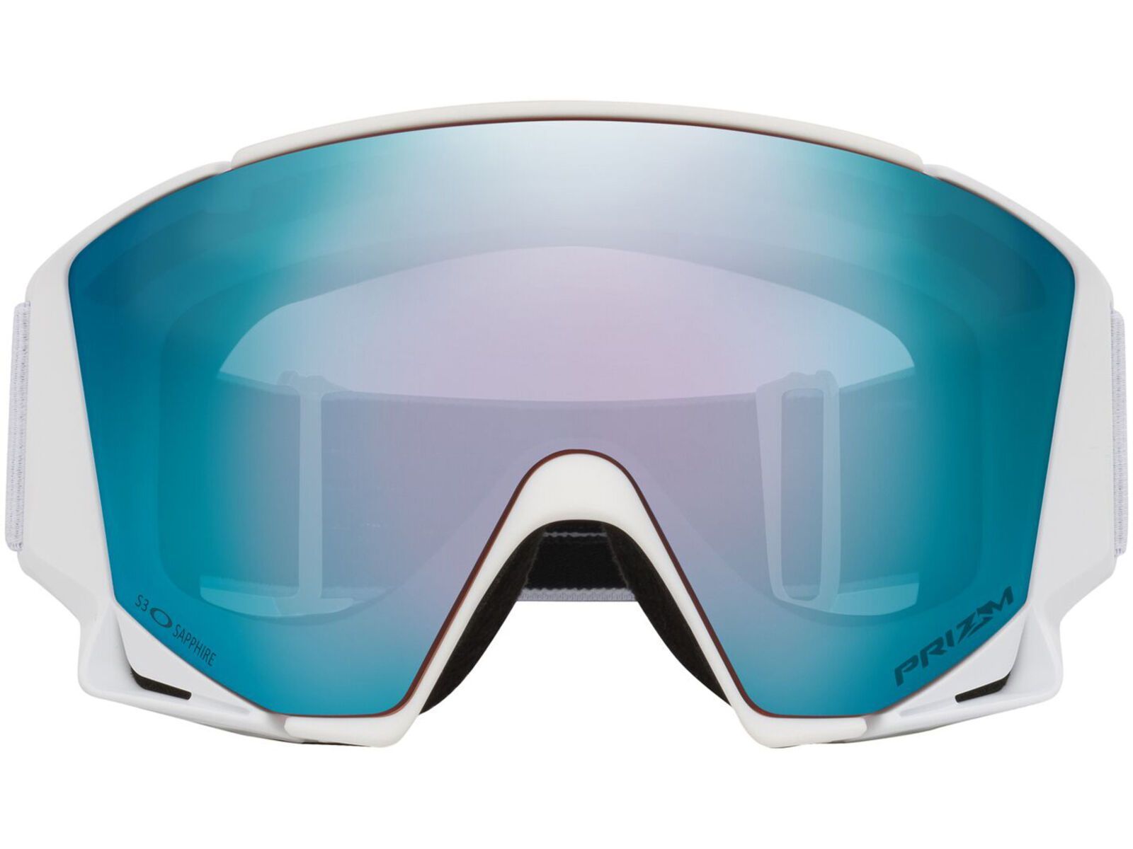 Oakley Flow Scape M, Prizm Snow Sapphire Iridium & Iced / matte white | Bild 3