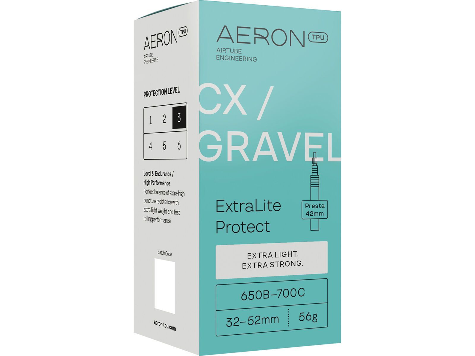 Aeron CX/Gravel - ExtraLite Protect / 32-52 / SV42 / 650B-700C | Bild 3