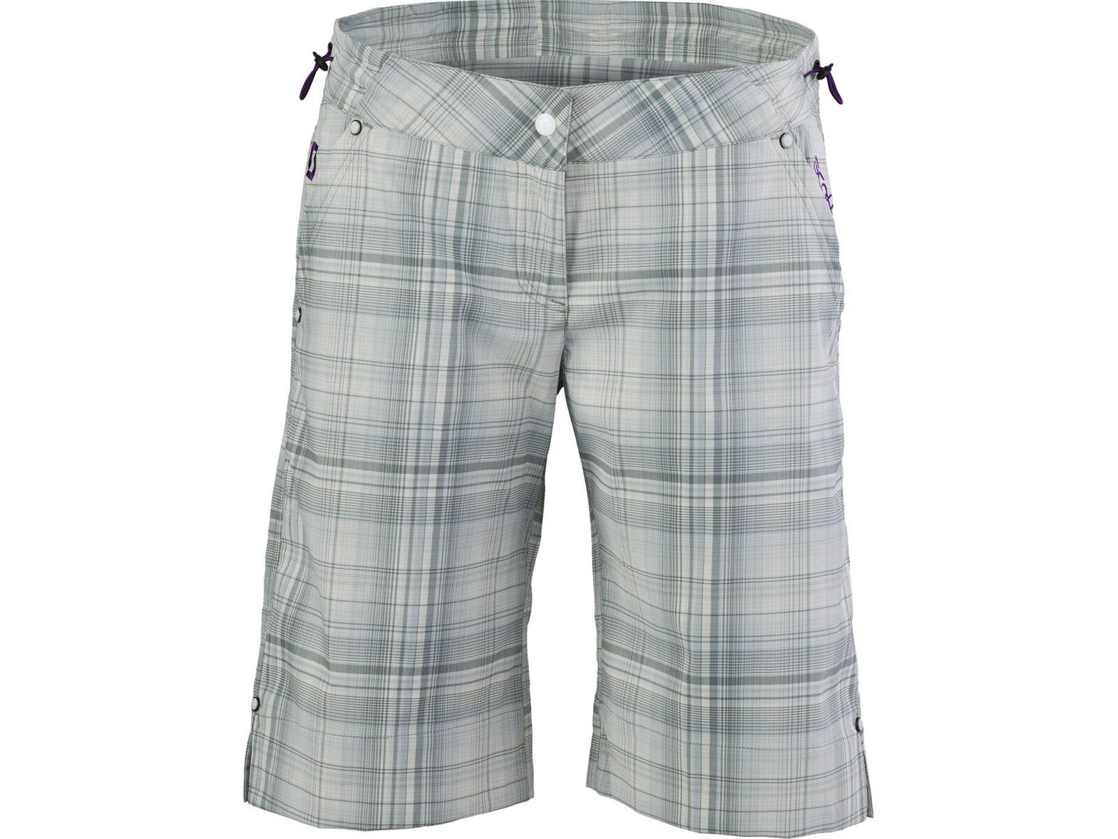 Scott Short Womens Module, smoke grey plaid | Bild 1