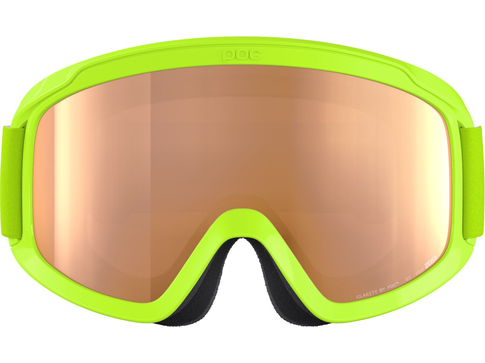 POC POCito Opsin, Partly Sunny Light Orange / fluorescent yellow/green | Bild 2