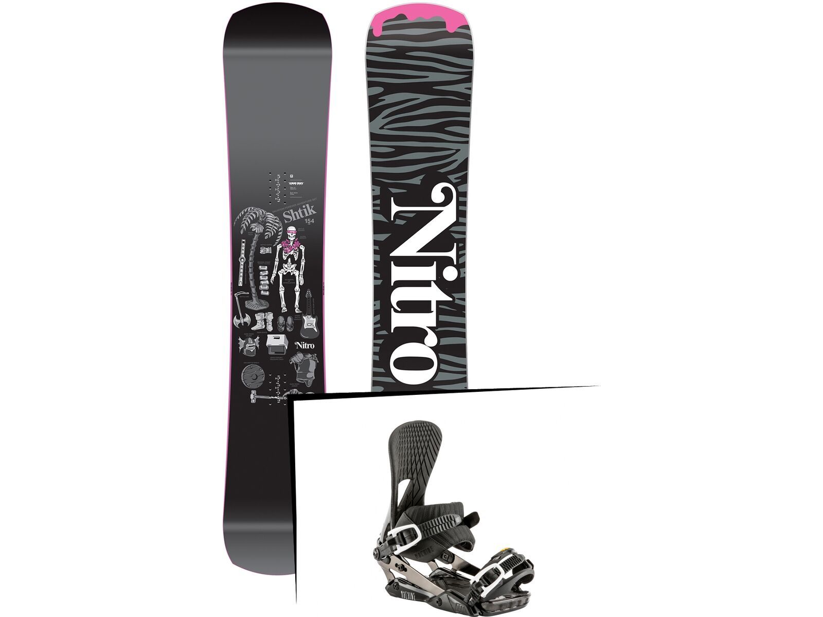 Set: Nitro SHtik 2019 + Nitro Machine dark night | Bild 1