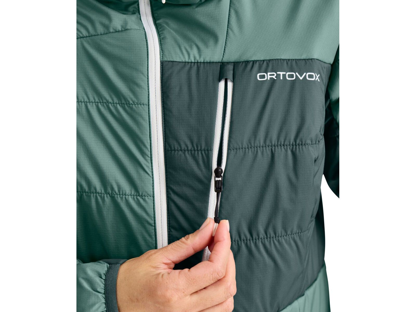 Ortovox Swisswool Piz Duan Jacket W, ice waterfall | Bild 5