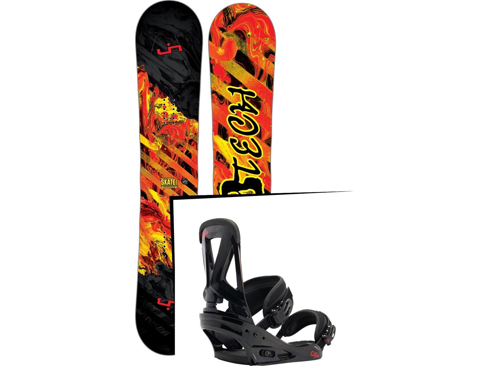 Set: Lib Tech Sk8 Banana 2017 + Burton Custom (1464181S) | Bild 1
