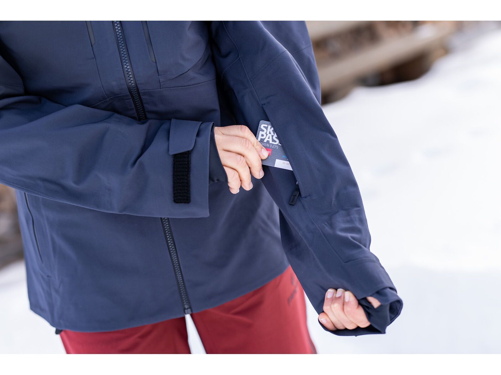 Penguin Frauen 3 Lagen Dermizax Shell Jacke, midnight | Bild 7