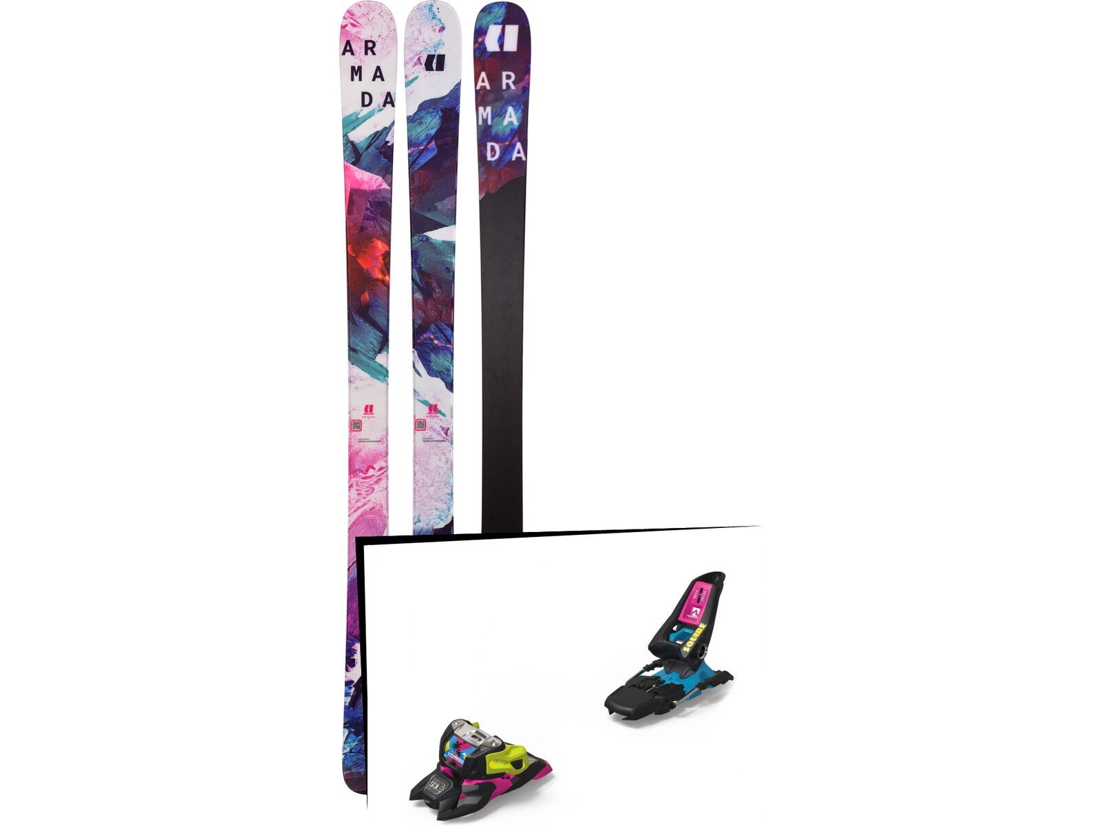 Set: Armada Victa 83 2019 + Marker Squire 11 ID black/pink/blue | Bild 1
