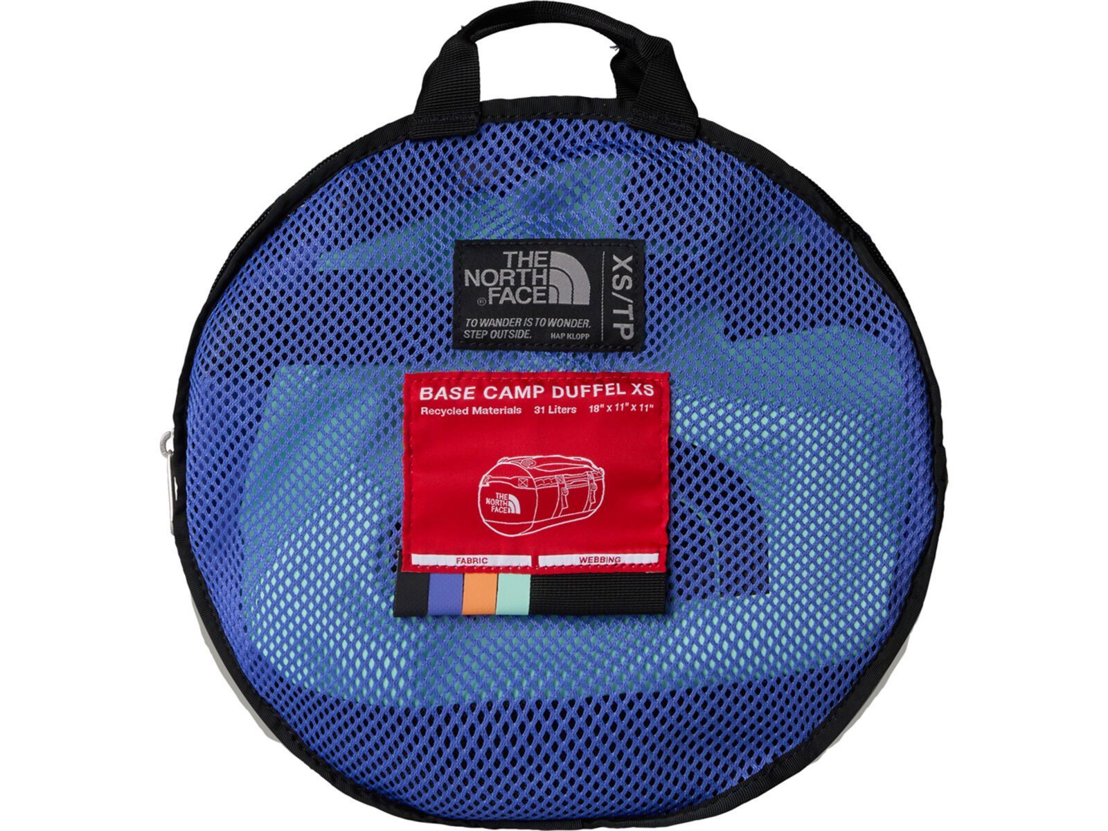 The North Face Base Camp Duffel - XS, indigo plum-bright foam | Bild 3