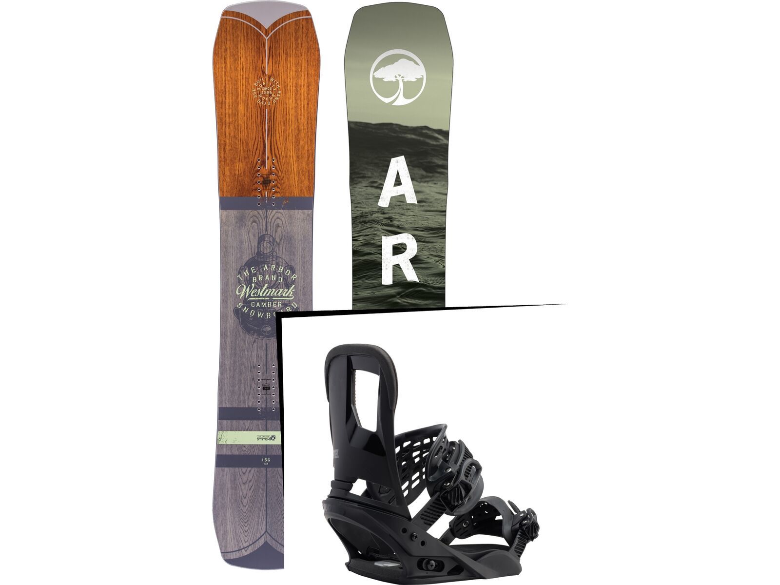 Set: Arbor Westmark Camber 2017 + Burton Cartel (1712700S) | Bild 1