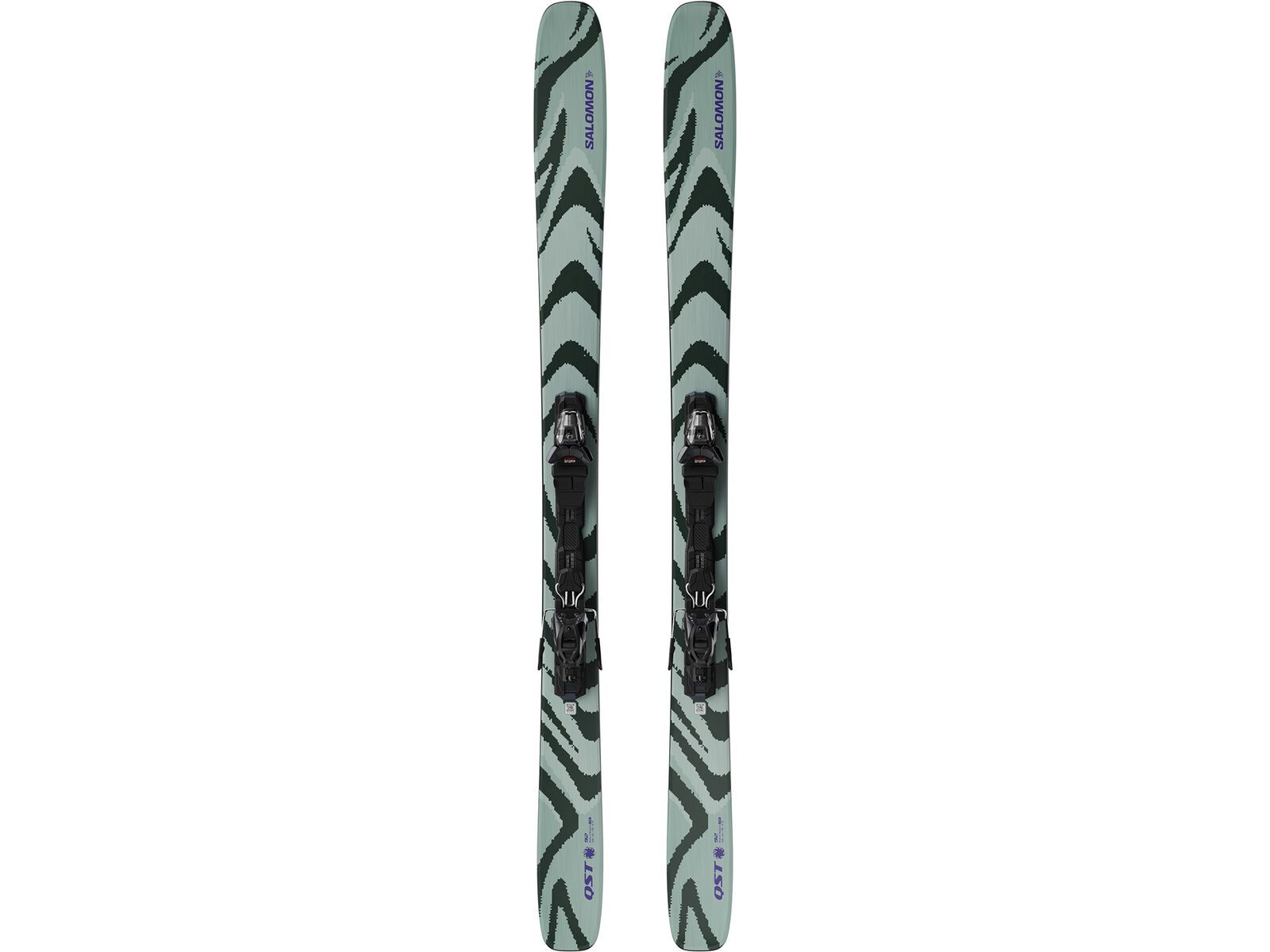Salomon QST 92 + M11 GW L100, iceberg green/dark grey/ultra violet | Bild 2