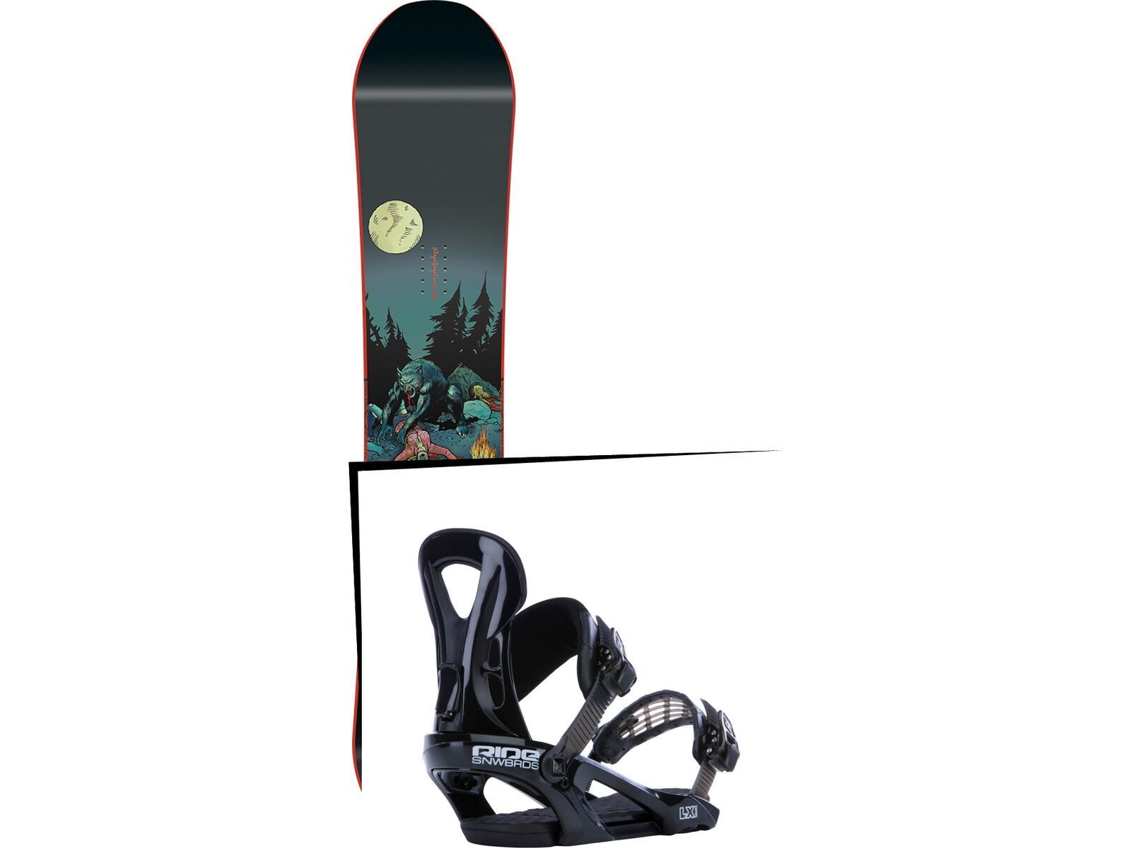 Set: Nitro Pro One Off 2017 + Ride LX (1178197S) | Bild 1
