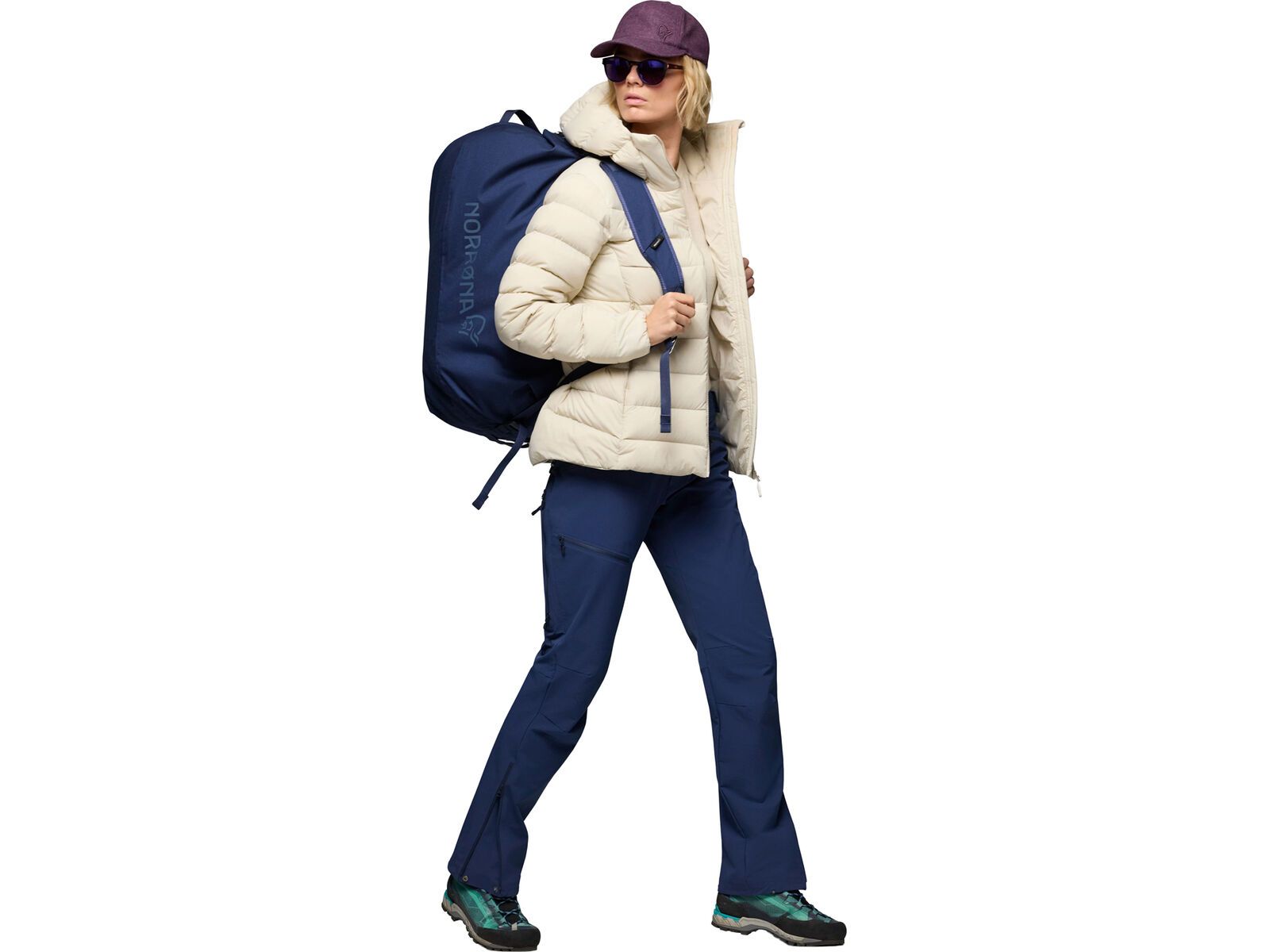 Norrona femund down700 Zip Hood W's, oatmeal | Bild 6