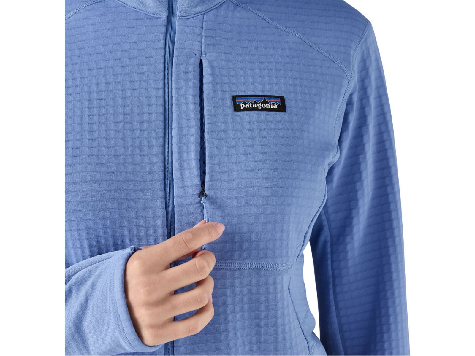 Patagonia Women's R1 Hybrid Pullover Hoody, abundant blue | Bild 9