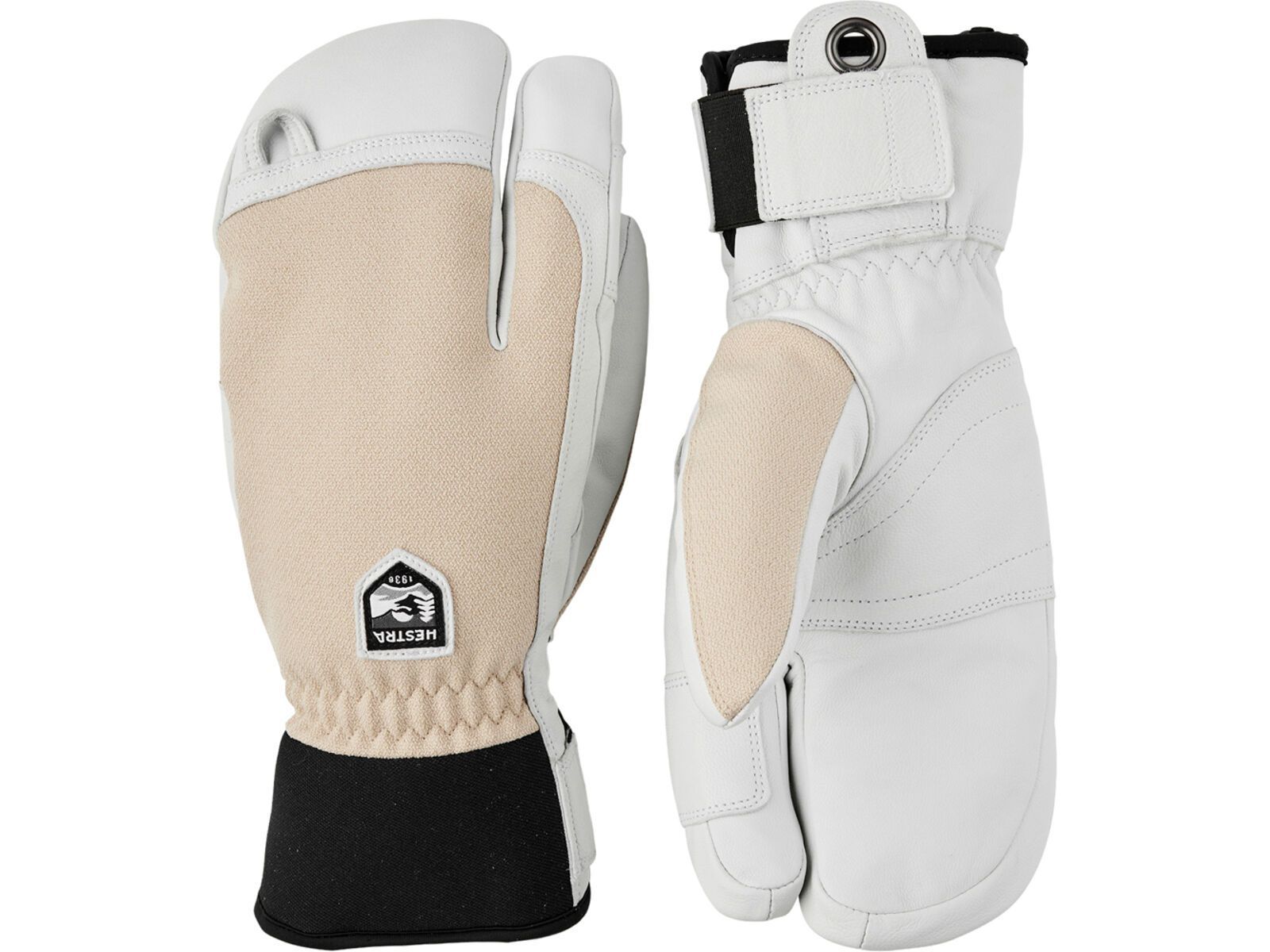 Hestra Army Leather Patrol 3 Finger, beige | Bild 1