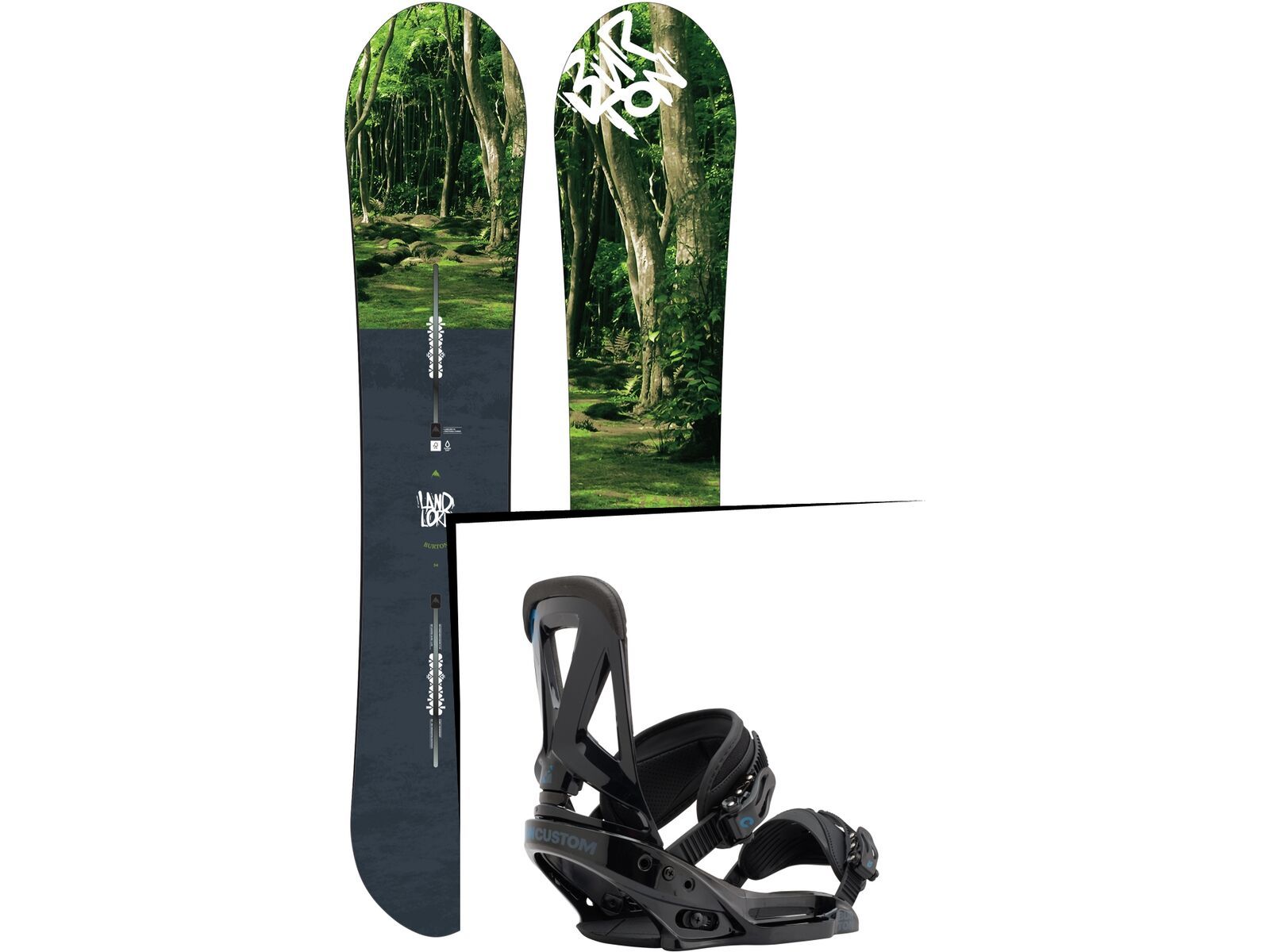 Set: Burton Landlord 2017 +  Custom EST (1712748S) | Bild 1