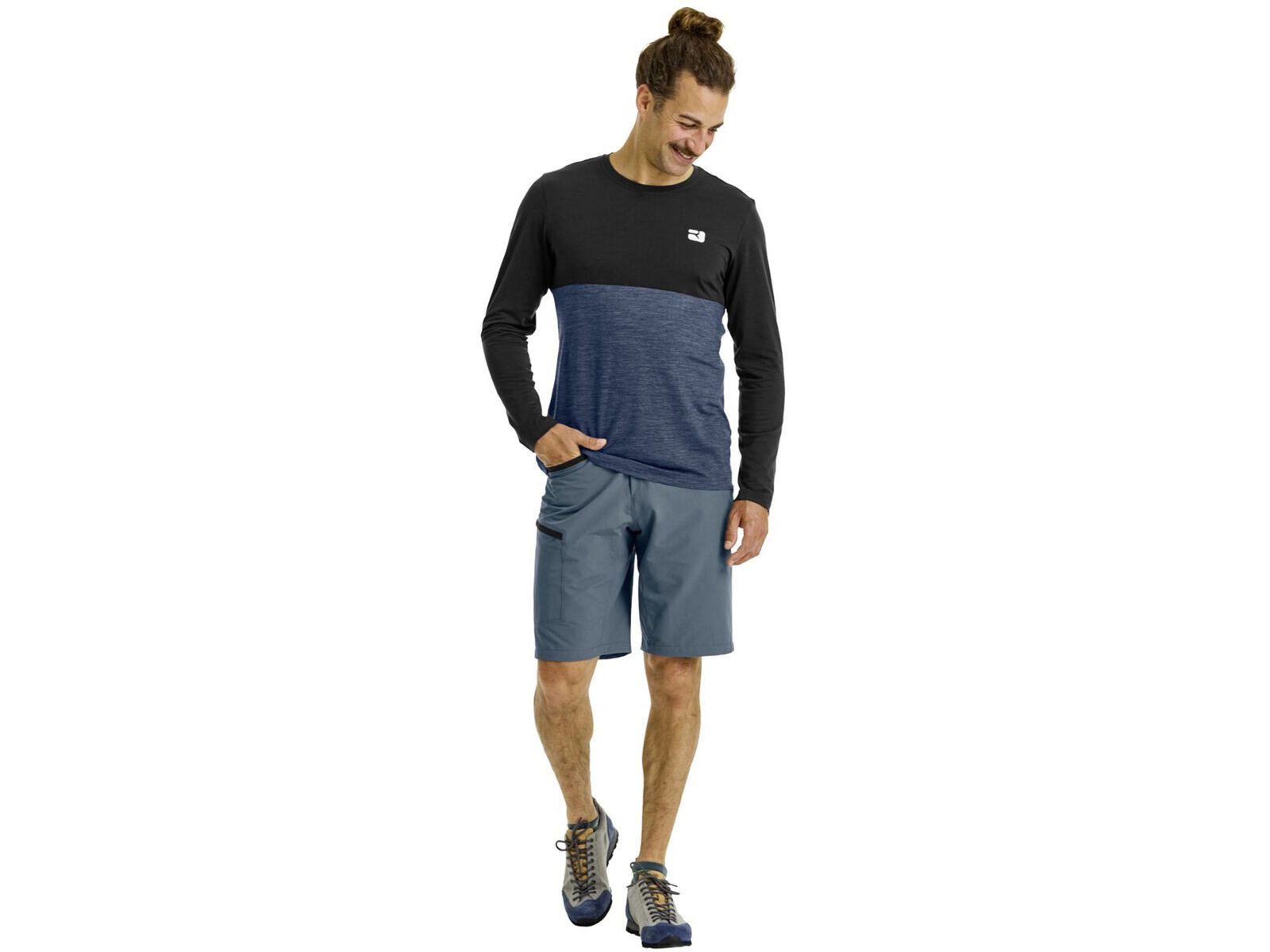 Ortovox 150 Merino Cool Logo TS M, black raven | Bild 3