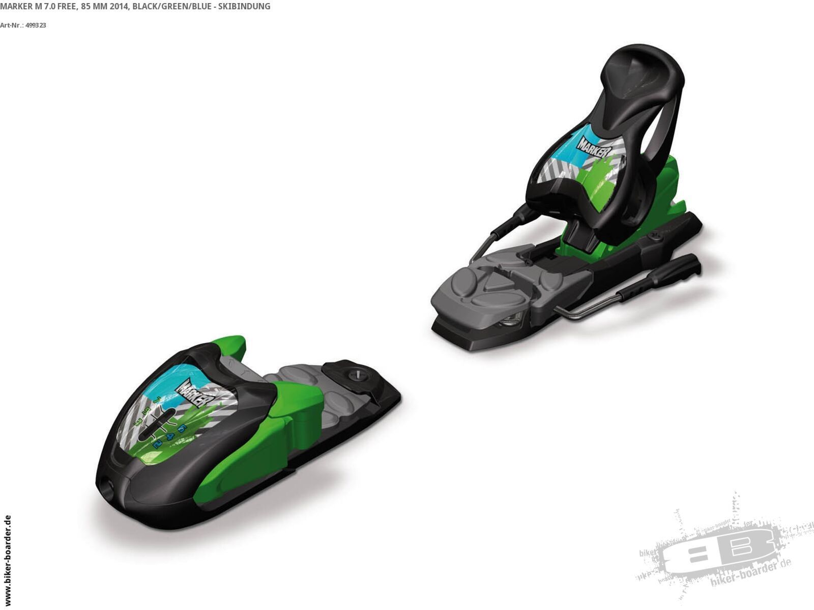 Völkl Set: Mini Step Junior 2014 + Marker M 7.0 Free | Bild 3