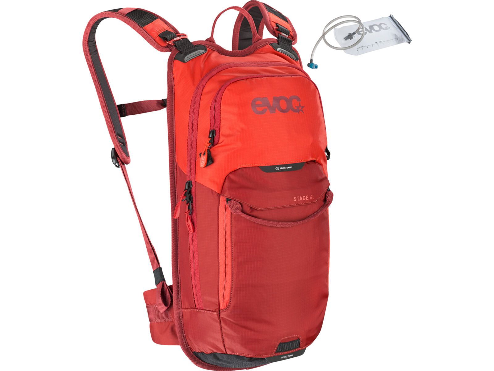 Evoc Stage 6l + Hydration Bladder 2l, orange/chili red | Bild 1