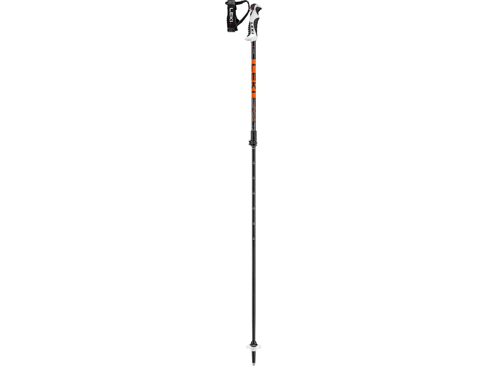 Leki Drifter Vario S, black-dark anthracite-neonorange | Bild 1