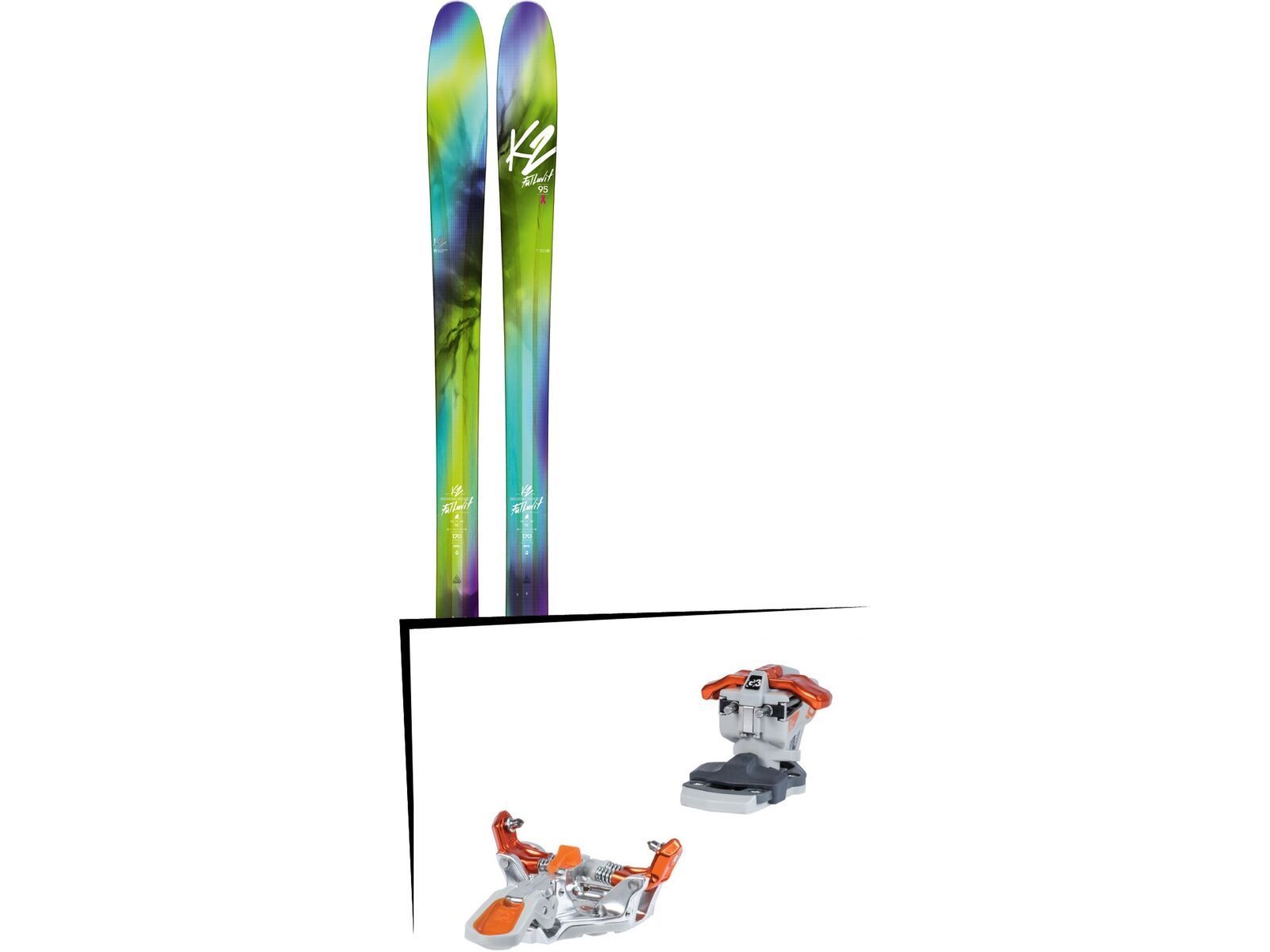 Set: K2 SKI FulLUVit 95Ti 2018 + G3 Ion LT 12 | Bild 1